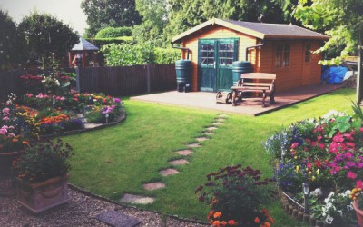 garden well maintained with regular mowing and weeding in birkenhead